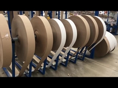 Maschine zum Schützen von Papierkanten