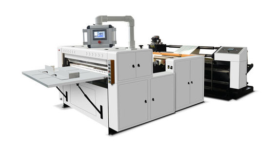 8 kW Jumbo Roll Papierschneidemaschine A3 / A4 Papierschneidemaschine 50HZ