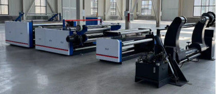 Roll-to-roll Plastikfolie Papier Laminationsmaschine 150m/min 200 - 450gsm Papier Gramm