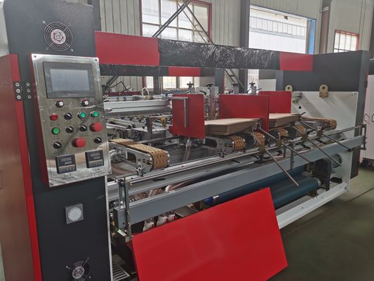 Semi-automatische Karton-Folder-Gluer-Maschine 16KW für zwei Stück Karton MH-3000Z