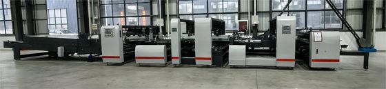 Gluermaschine für gewölbte Kartonschachteln Vollautomatische Fallklebmaschine 45 kW JH-2800F-P