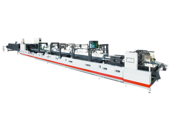 Qualität  High Speed Automatic Folding Gluing Machine 18.5KW 0 - 500M/min JH-650PC usine
