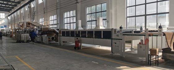 35m/min Papier-Honeynut-Maschine 300KW-Honeynut-Blatt-Laminationslinie