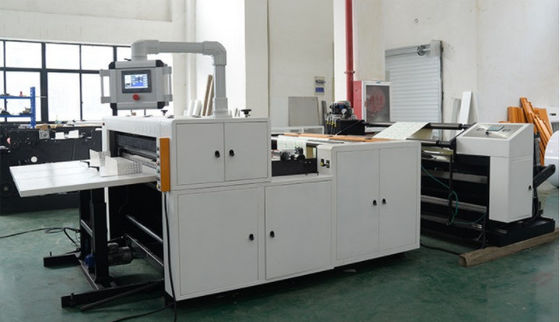 8 kW Jumbo Roll Papierschneidemaschine A3 / A4 Papierschneidemaschine 50HZ