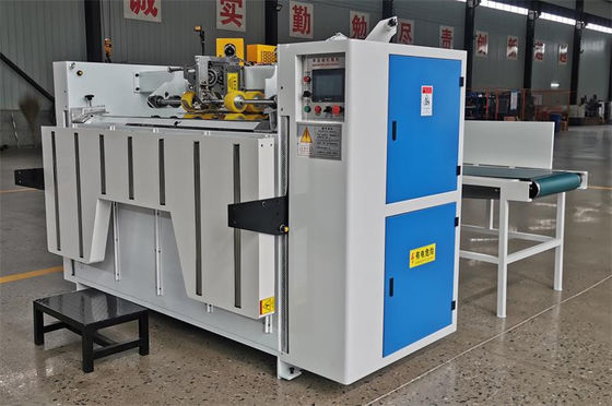 Halbautomatische Schachtel-Stichmaschine Einzel- / Doppel- / Krawatten-Stiche für ein Blatt