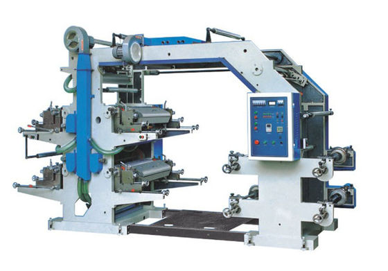 10 - 50 m/Min Zweifarbige Flexo-Druckmaschine YT-600-2C 191 - 714 mm Drucklänge
