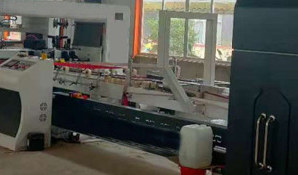 Automatische Schachtel-Nastmaschine AST-2800WCS angepasste Farbe