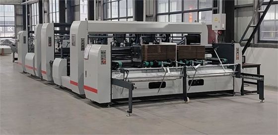 JH-3200F-P Doppelspleiß-automatische Kistenklebmaschine Geschwindigkeit 0 - 120M/min