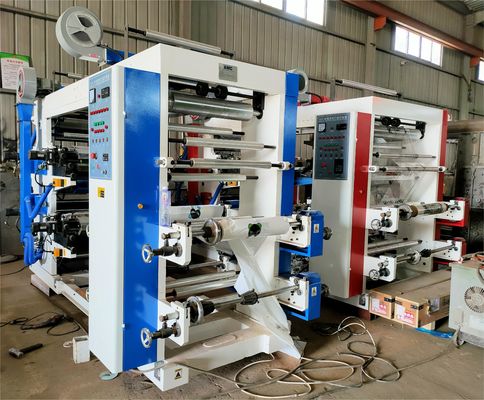 21 kW 6 Farbflexographie-Druckmaschine 191 mm - 714 mm Länge YT-600-6C