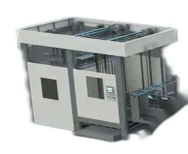 9KW automatischer Flip Flop Stacker Logistikförderer Typ kundenspezifische Farbe SDX-FZL2100