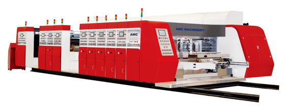 Flexo-Druck-Slotting-Druckschneidemaschine mit PLC-Steuerung SYKM-HDF-1224