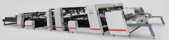 Vollautomatische doppelte Splißbox Klapp- und Klebmaschine 45KW JH-2100F-P