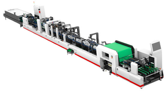 Hochgeschwindigkeits-Full-Automatic Folder Gluer Maschine 18,5KW 0 - 500m/min JH-850PC